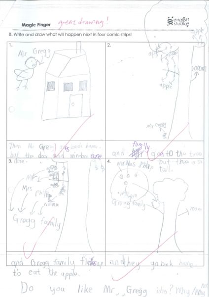 These are the comic strips created by Andy Xiao!