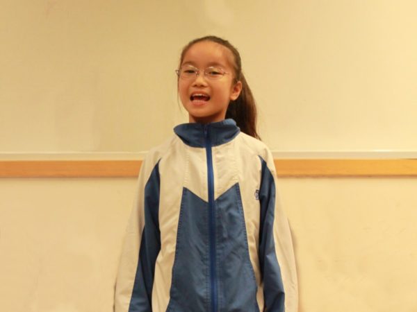 A recent Speech Festival Champion