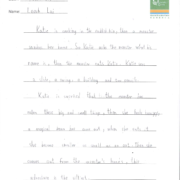 “Katie is cooking in the rubbish bin.”