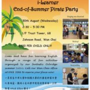 i-Learner End-of-Summer Pirate Party