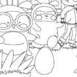Easter Colouring Book